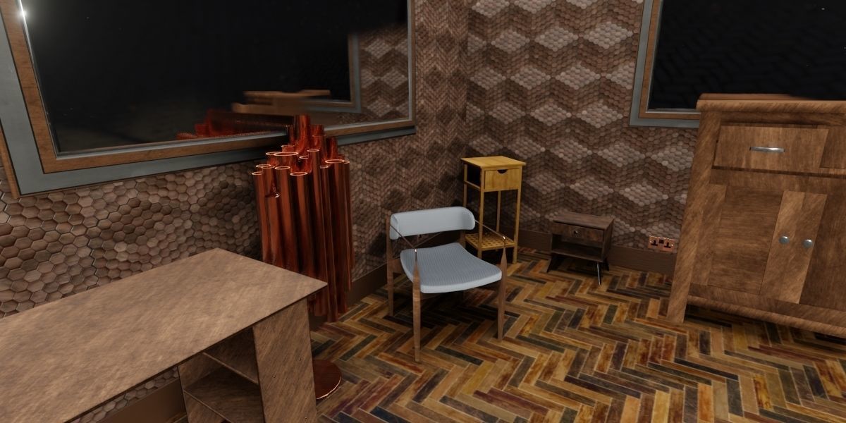 Furniture 3D Model Pack Low-poly 3D model_34