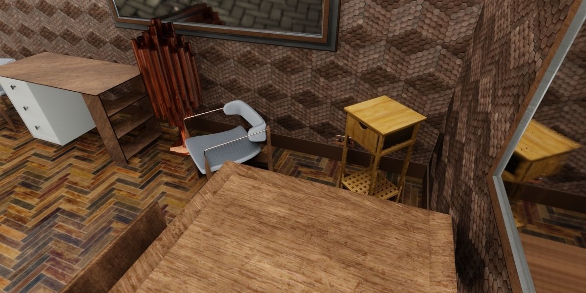 Furniture 3D Model Pack Low-poly 3D model_32