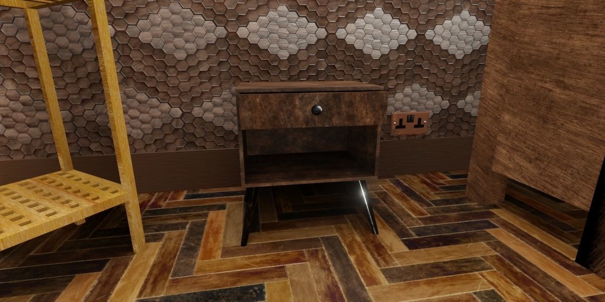 Furniture 3D Model Pack Low-poly 3D model_25