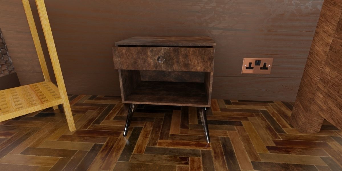 Furniture 3D Model Pack Low-poly 3D model_30