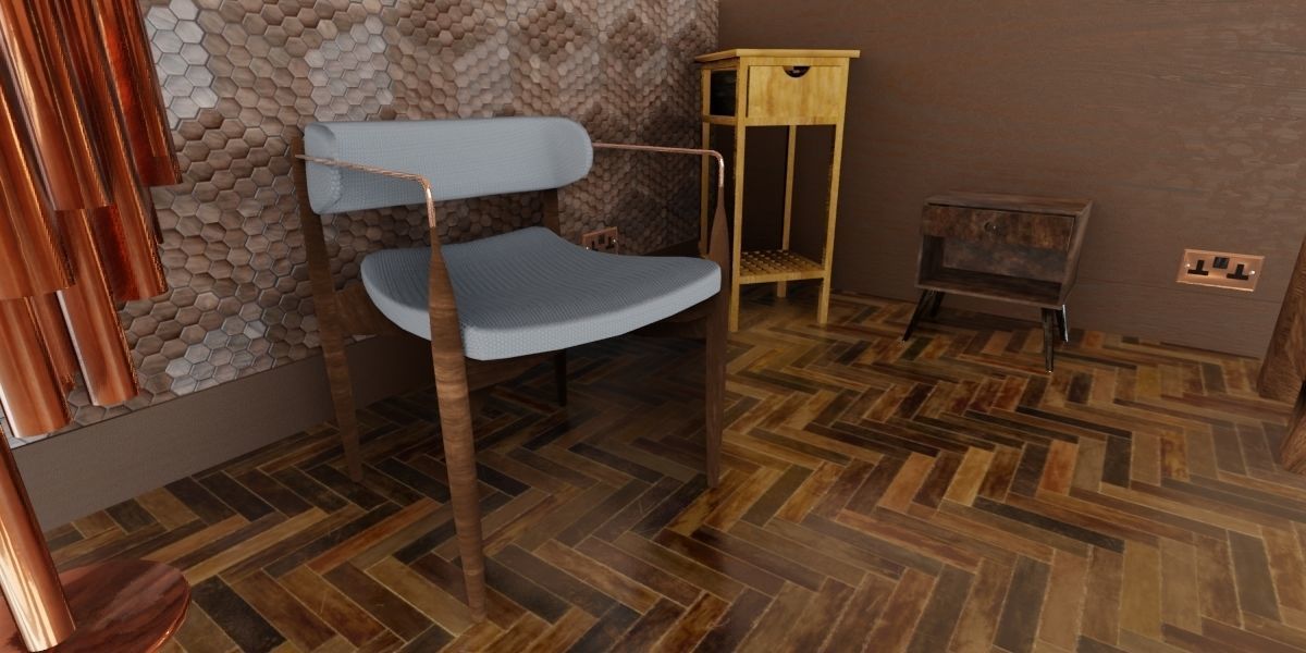 Furniture 3D Model Pack Low-poly 3D model_35