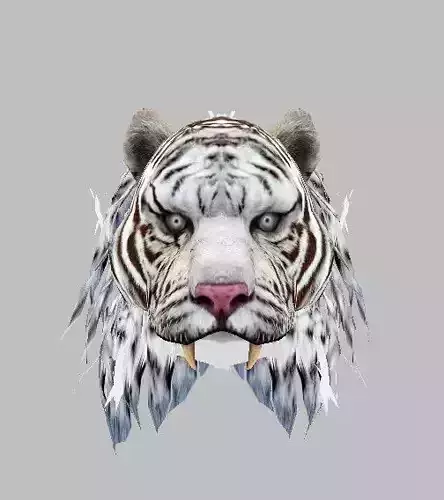 Tiger head helmet