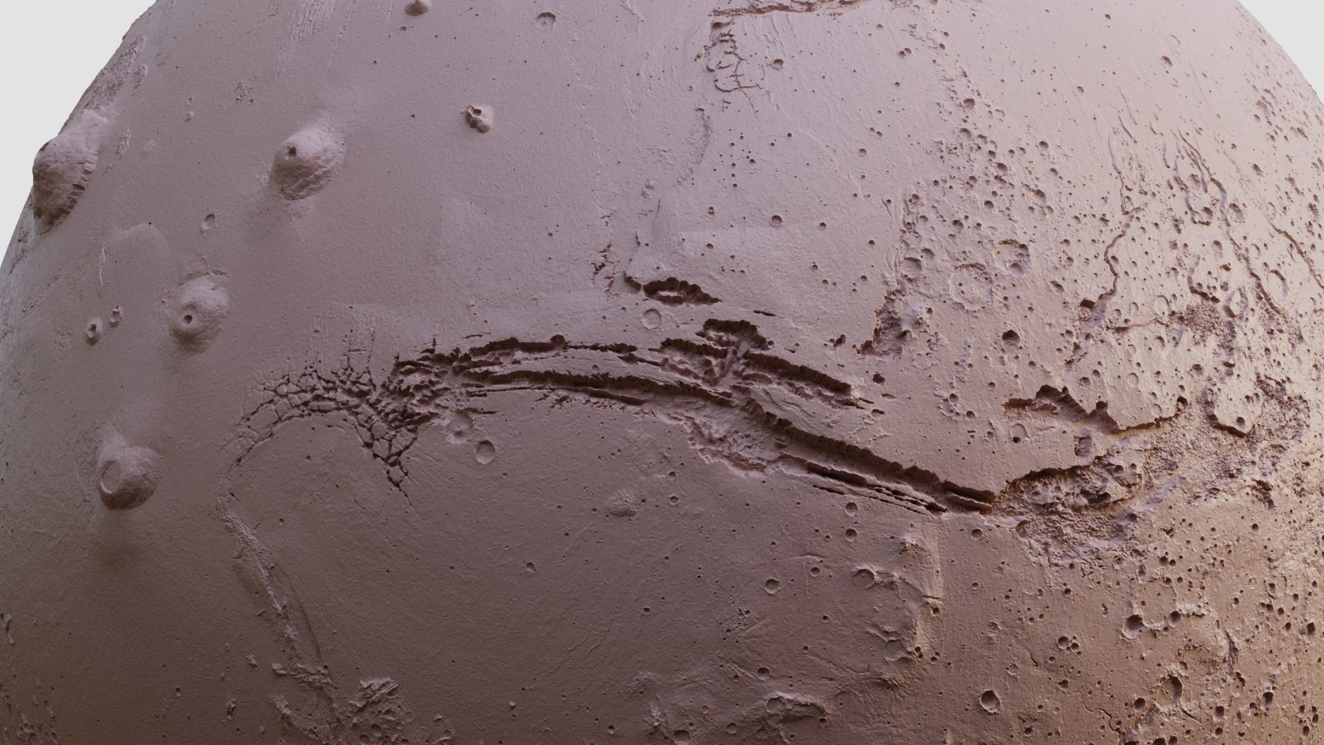 Mars - two insertable parts 3D print model_1