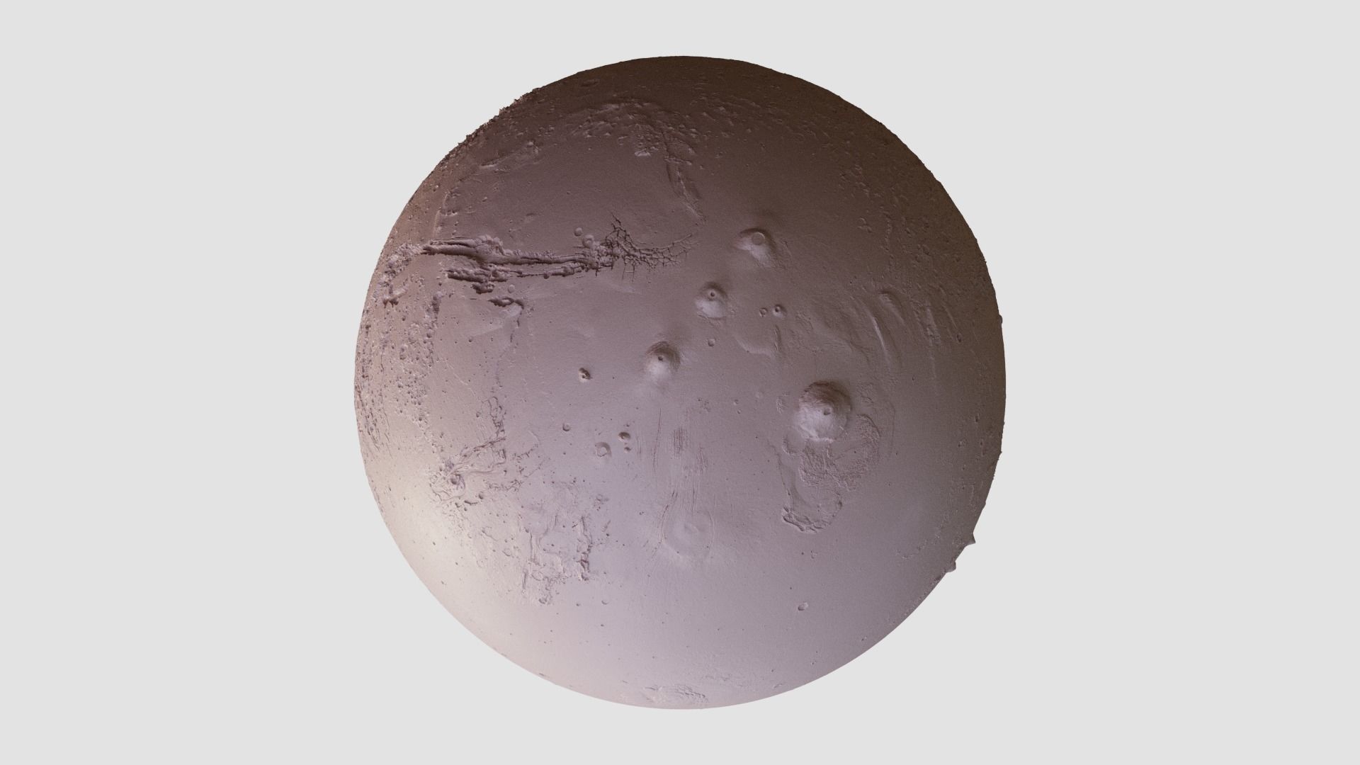Mars - two insertable parts 3D print model_4