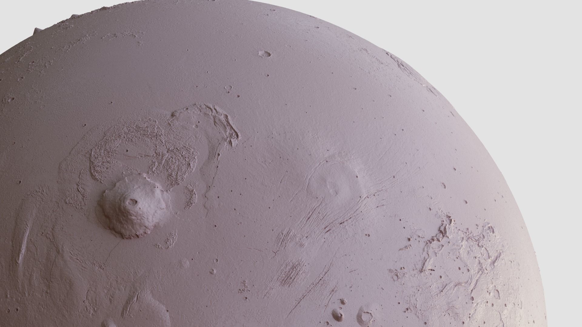 Mars - two insertable parts 3D print model_9
