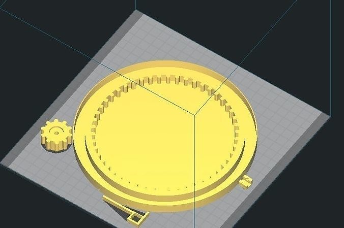 Rotary Table 3D print model