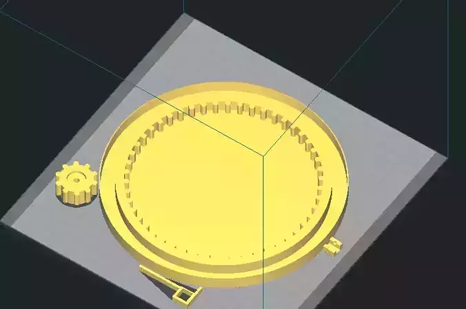 Rotary Table 3D print model