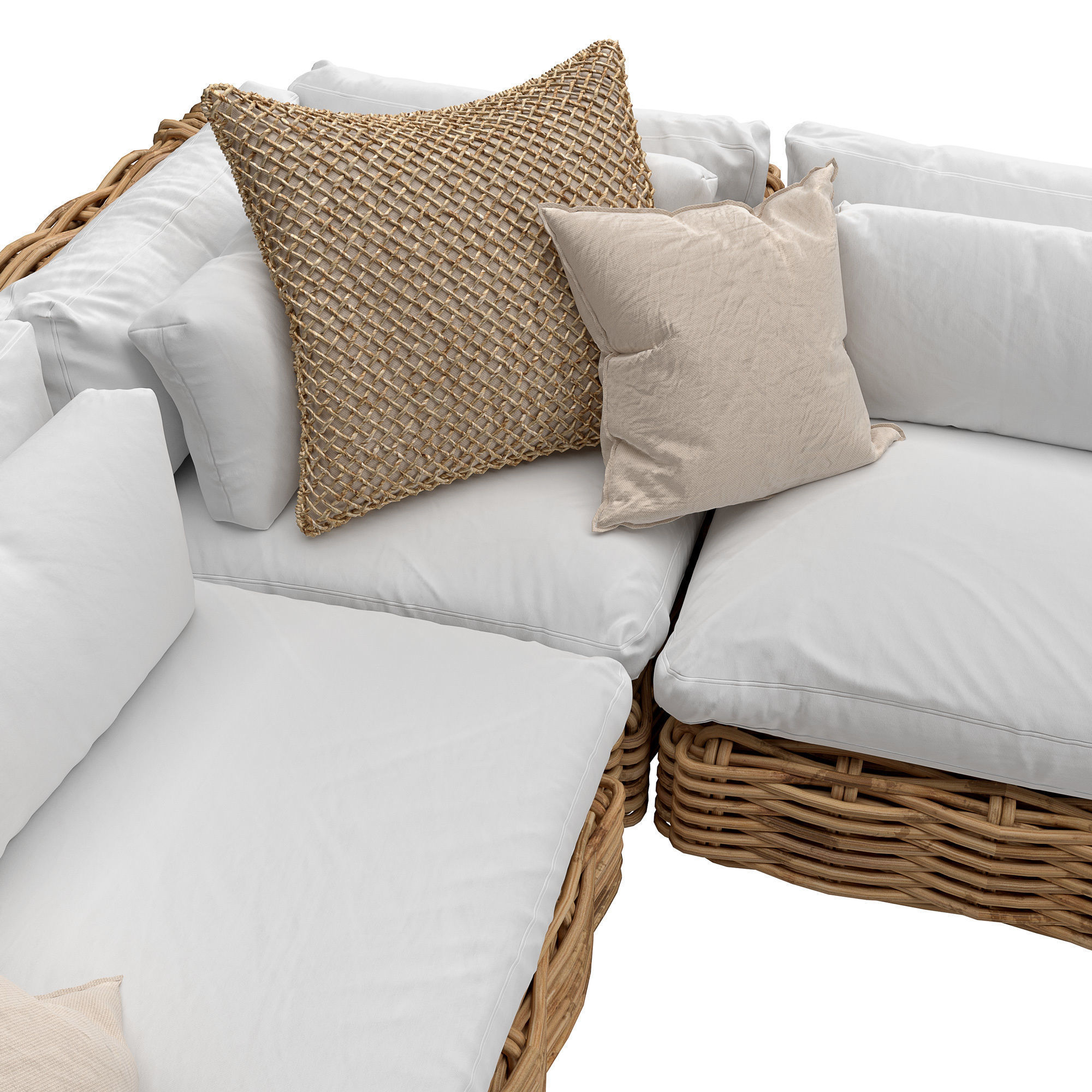 Zulu modular sofa 3D model_6