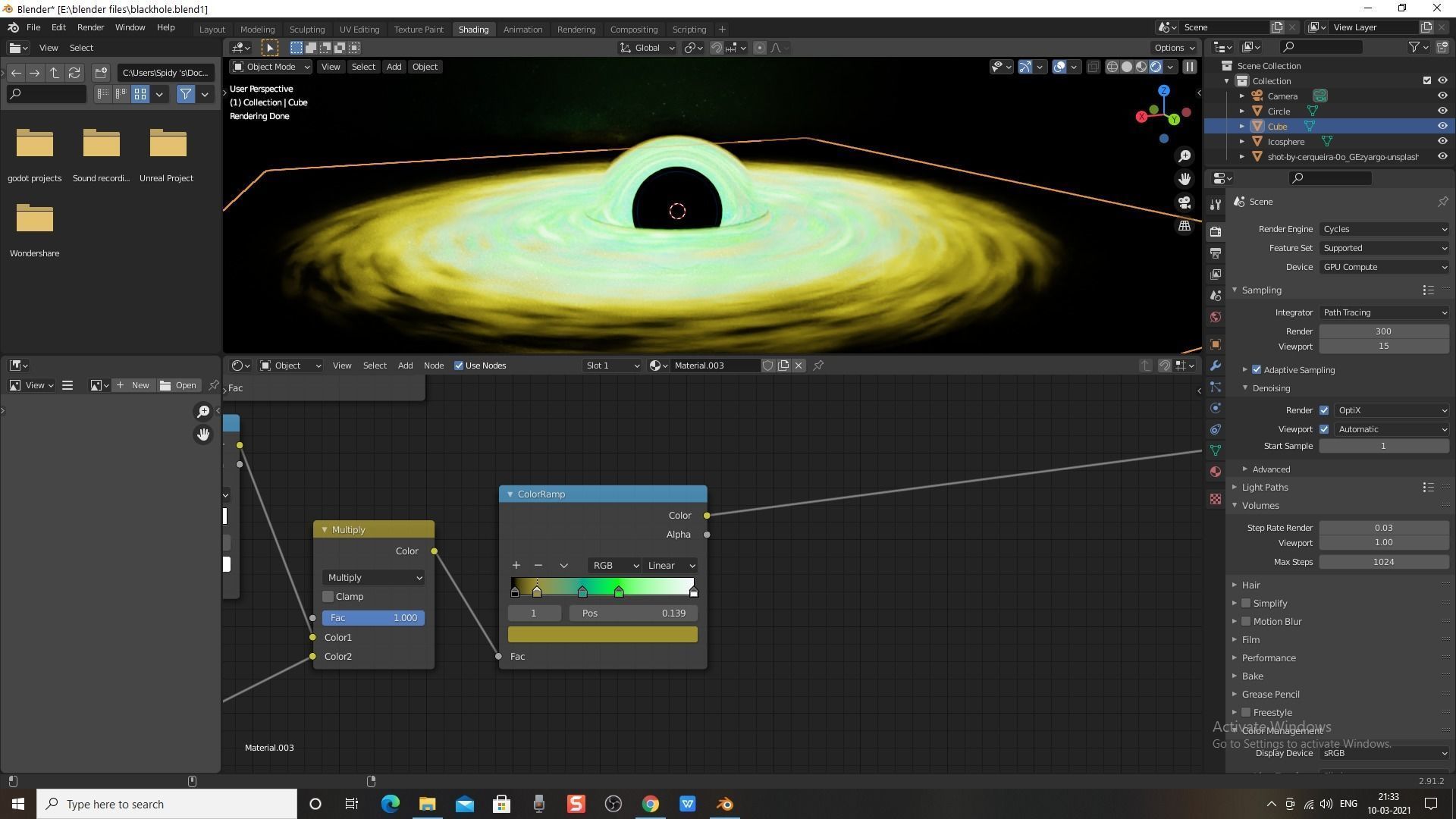 Black Hole  Free 3D model_18