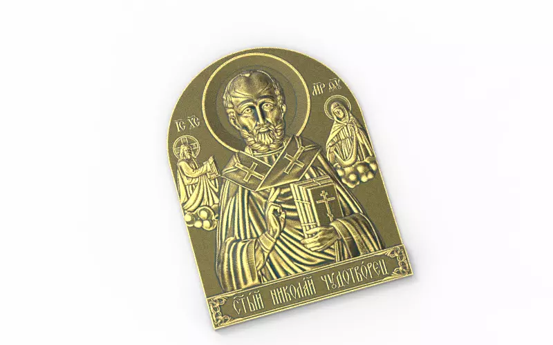 Saint Nicholas 3D print model_0