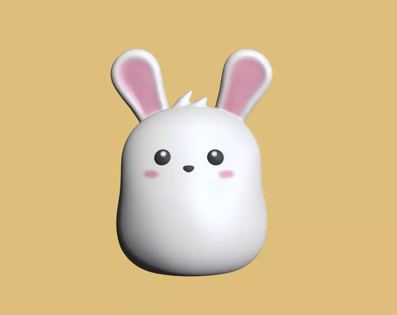 Zodiac Rabbit 3D print model