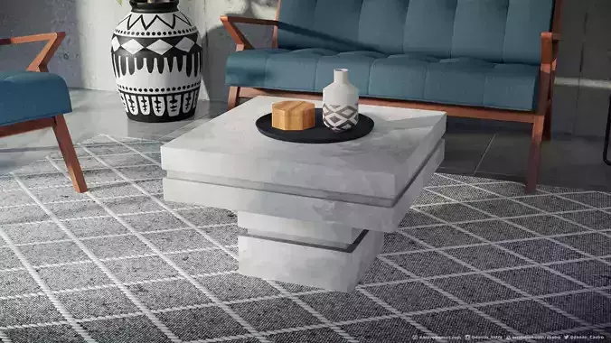 Concrete Table more Gifts 