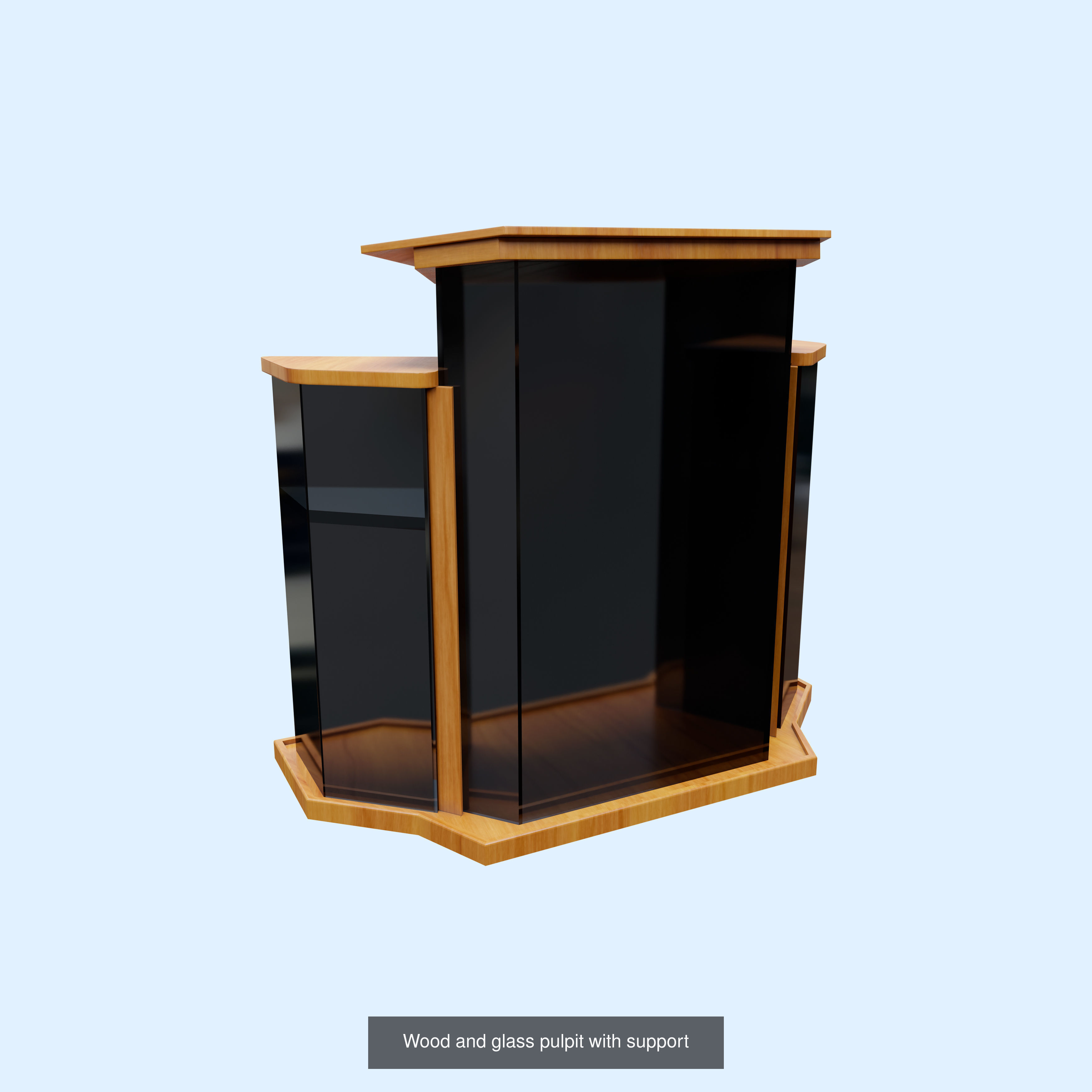 New Pack Pulpit  3D Model Collection_3