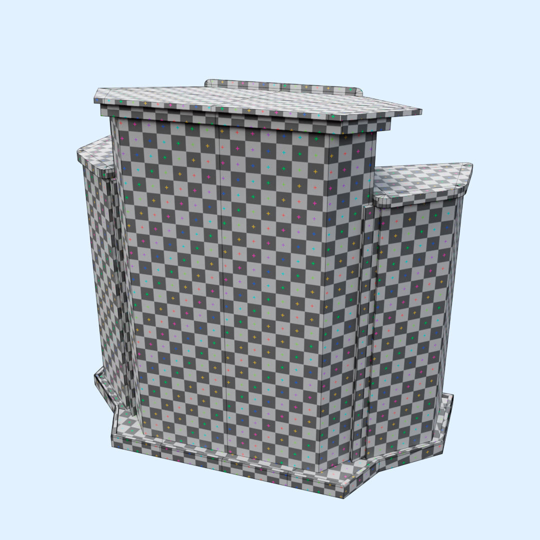 New Pack Pulpit  3D Model Collection_16