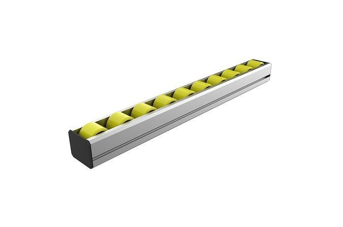 Industrial roller slide 3D print model