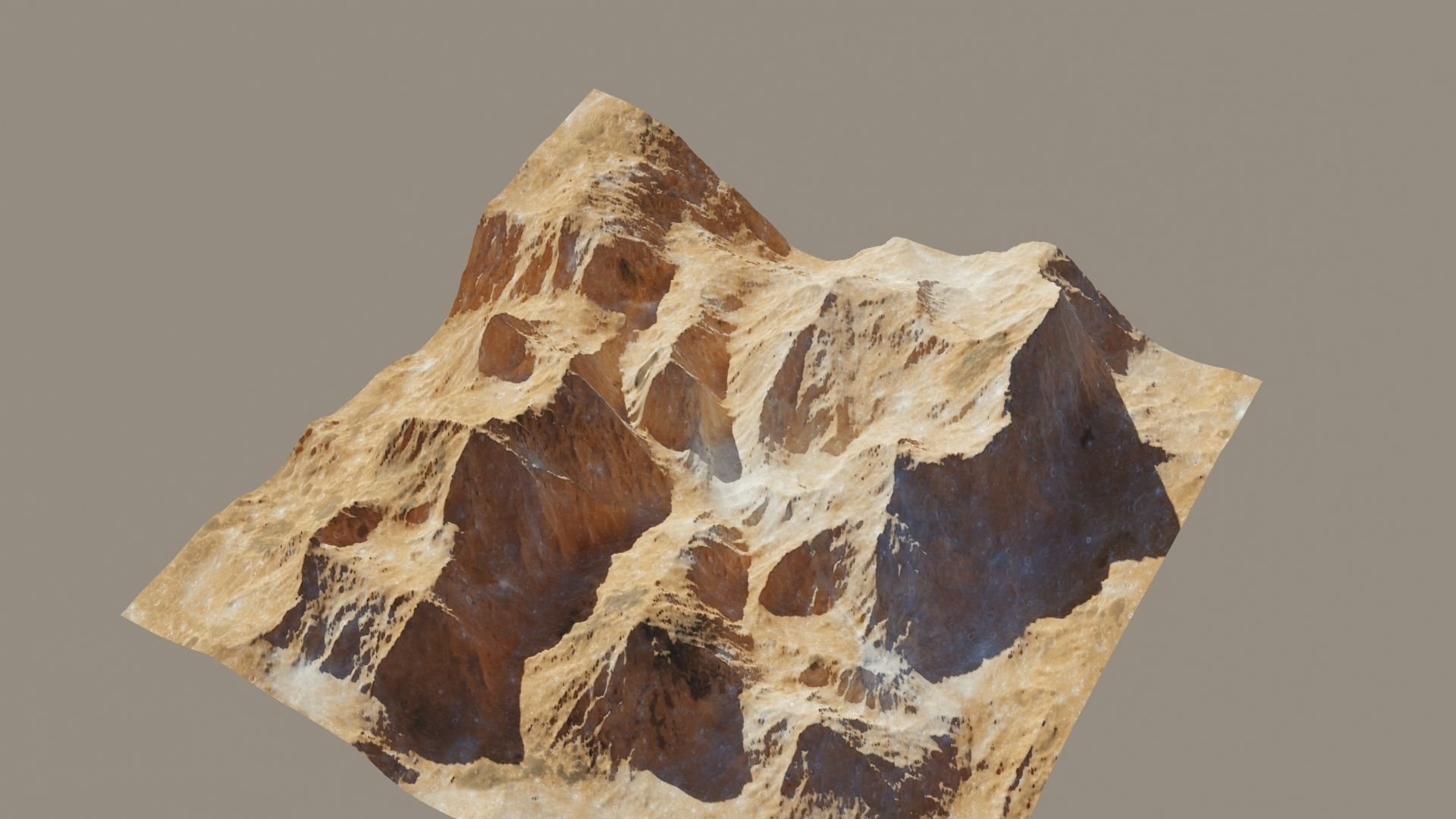 Planet Surface 3D model 3D model_4