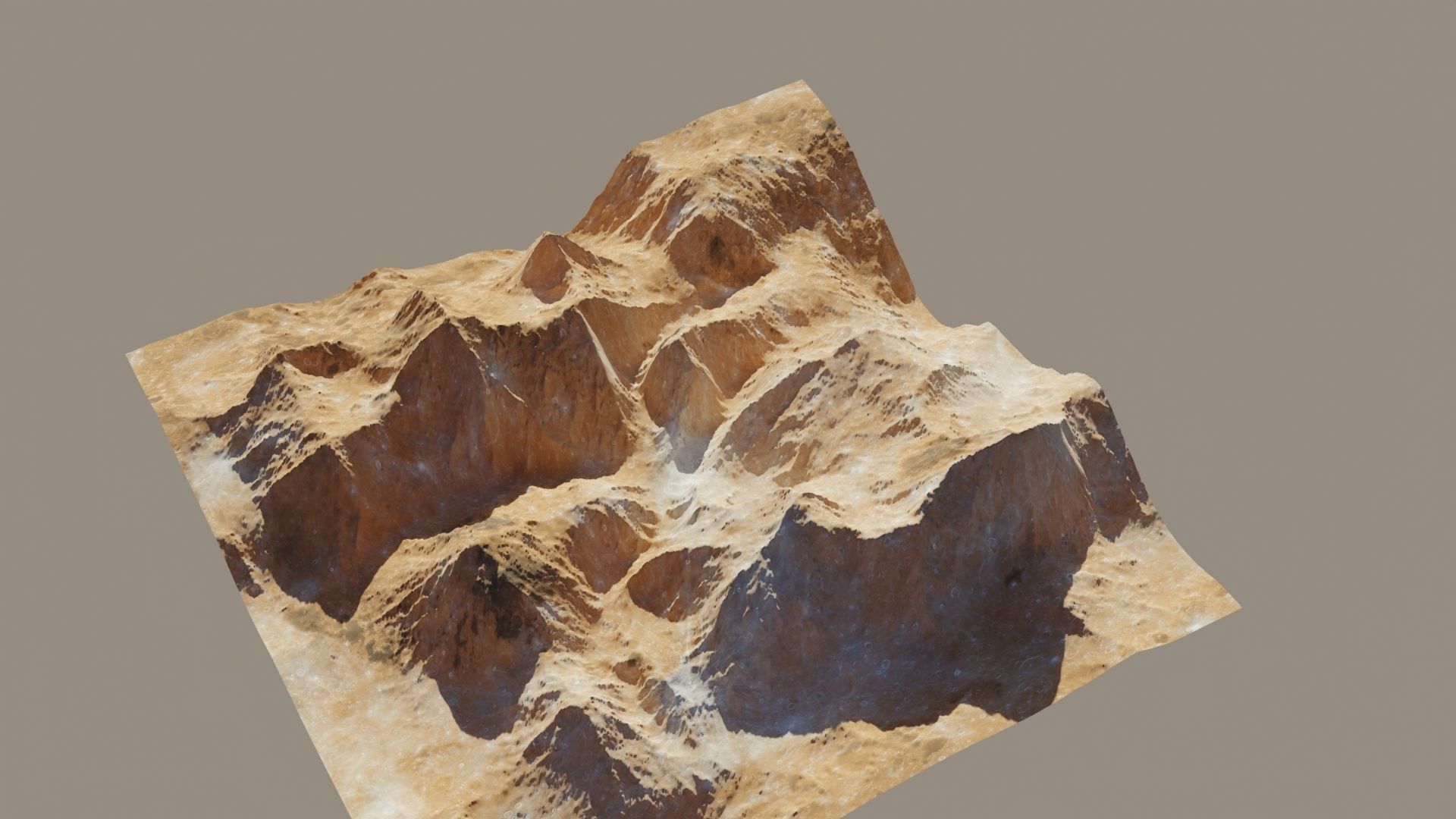 Planet Surface 3D model 3D model_22