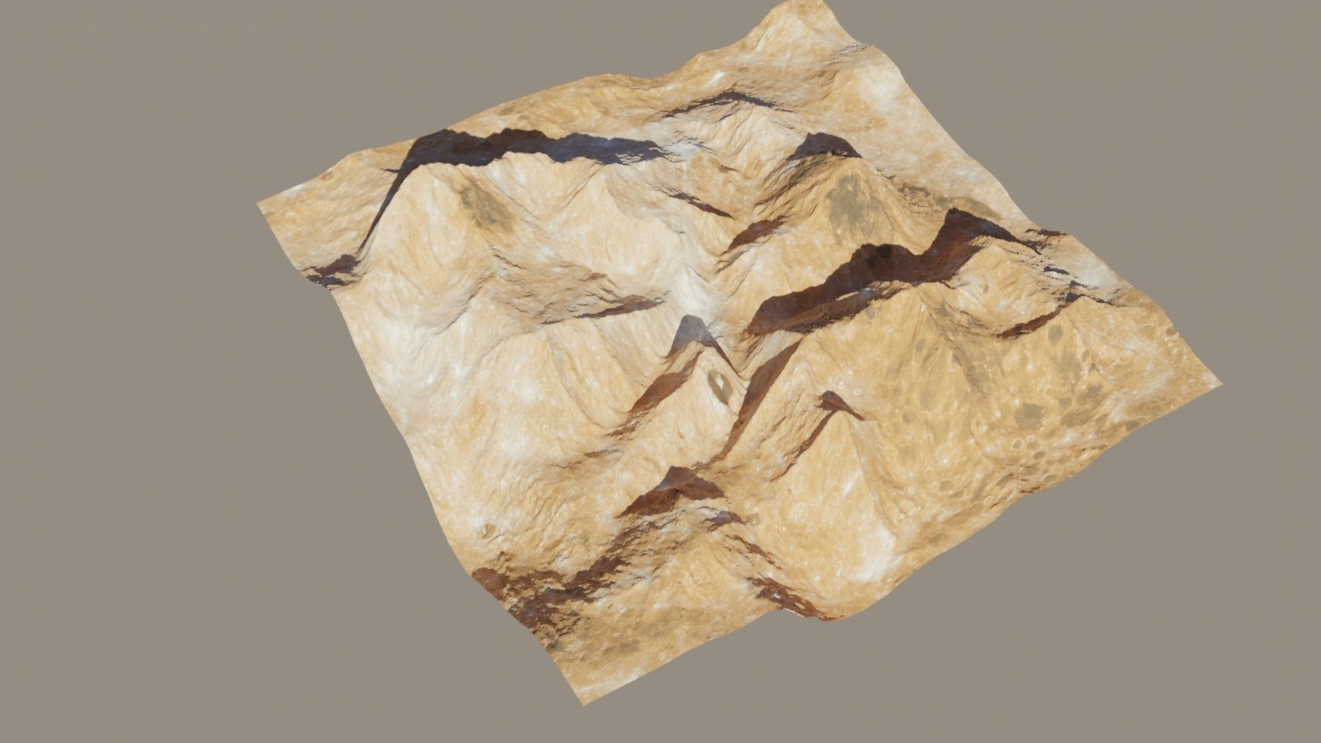 Planet Surface 3D model 3D model_9