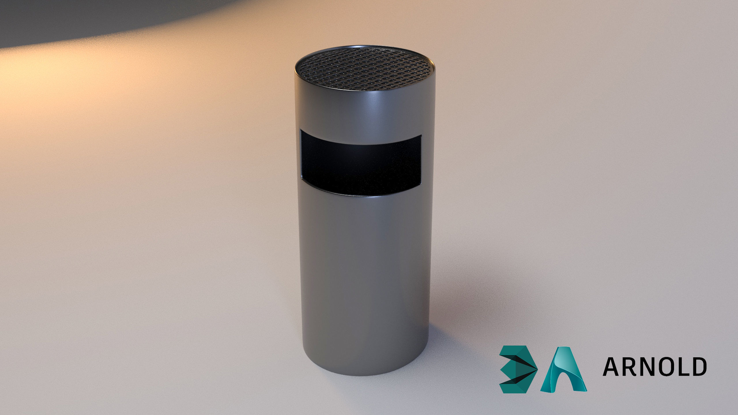 Trash can 3D model_5