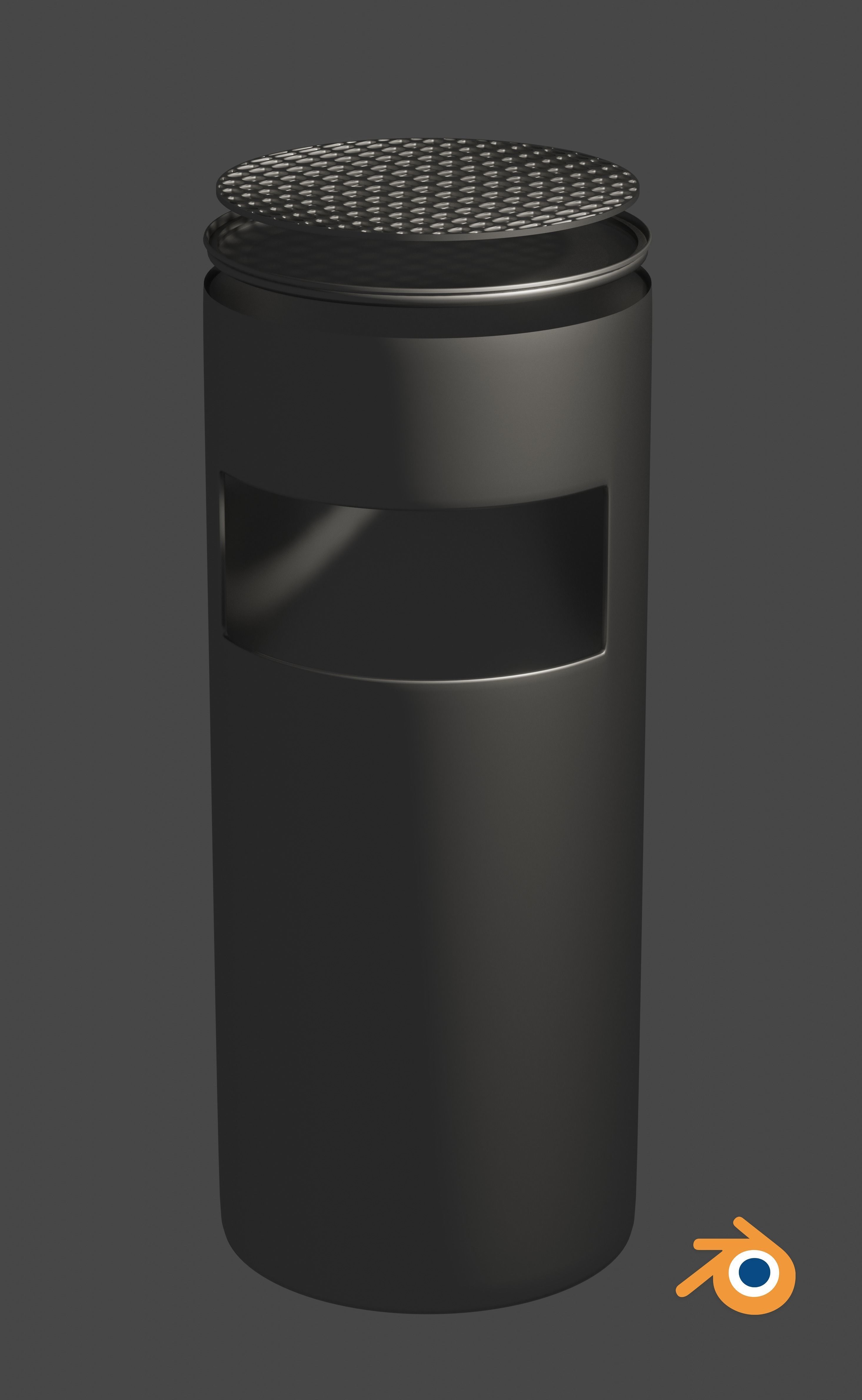 Trash can 3D model_22