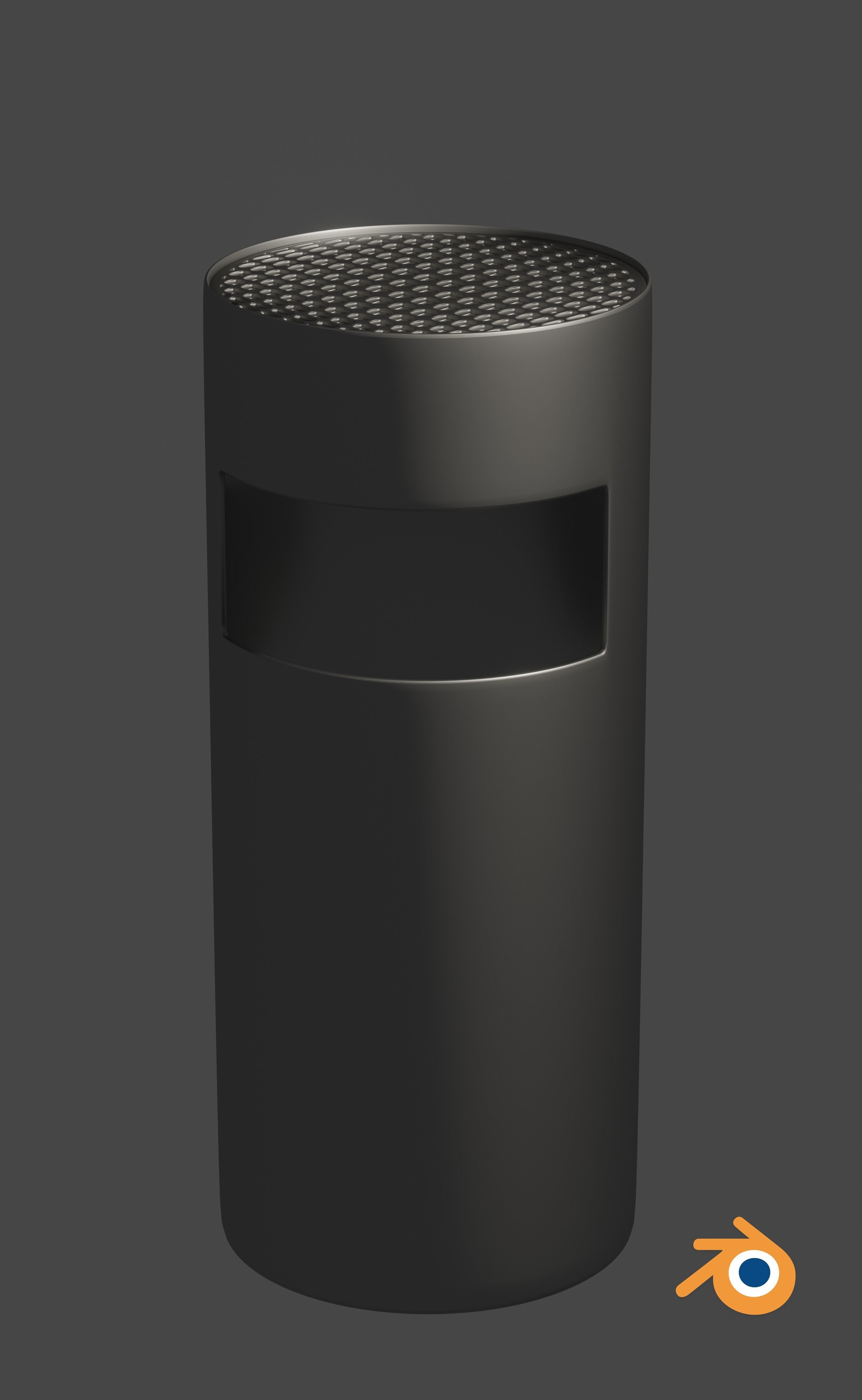 Trash can 3D model_23