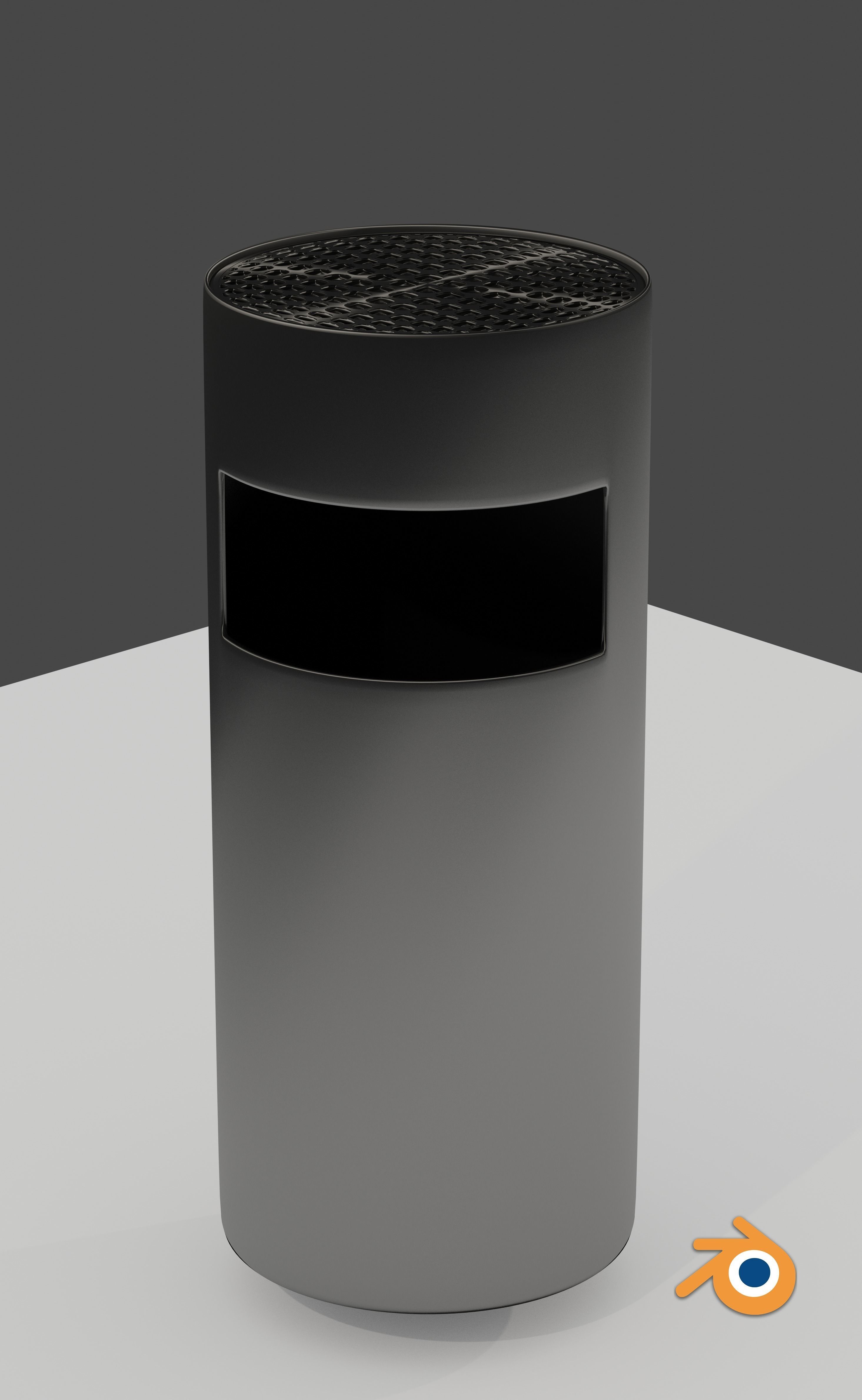 Trash can 3D model_28