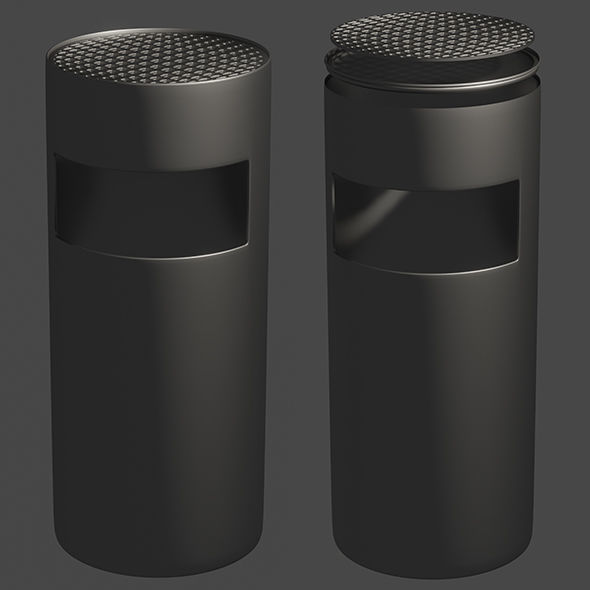Trash can 3D model_38