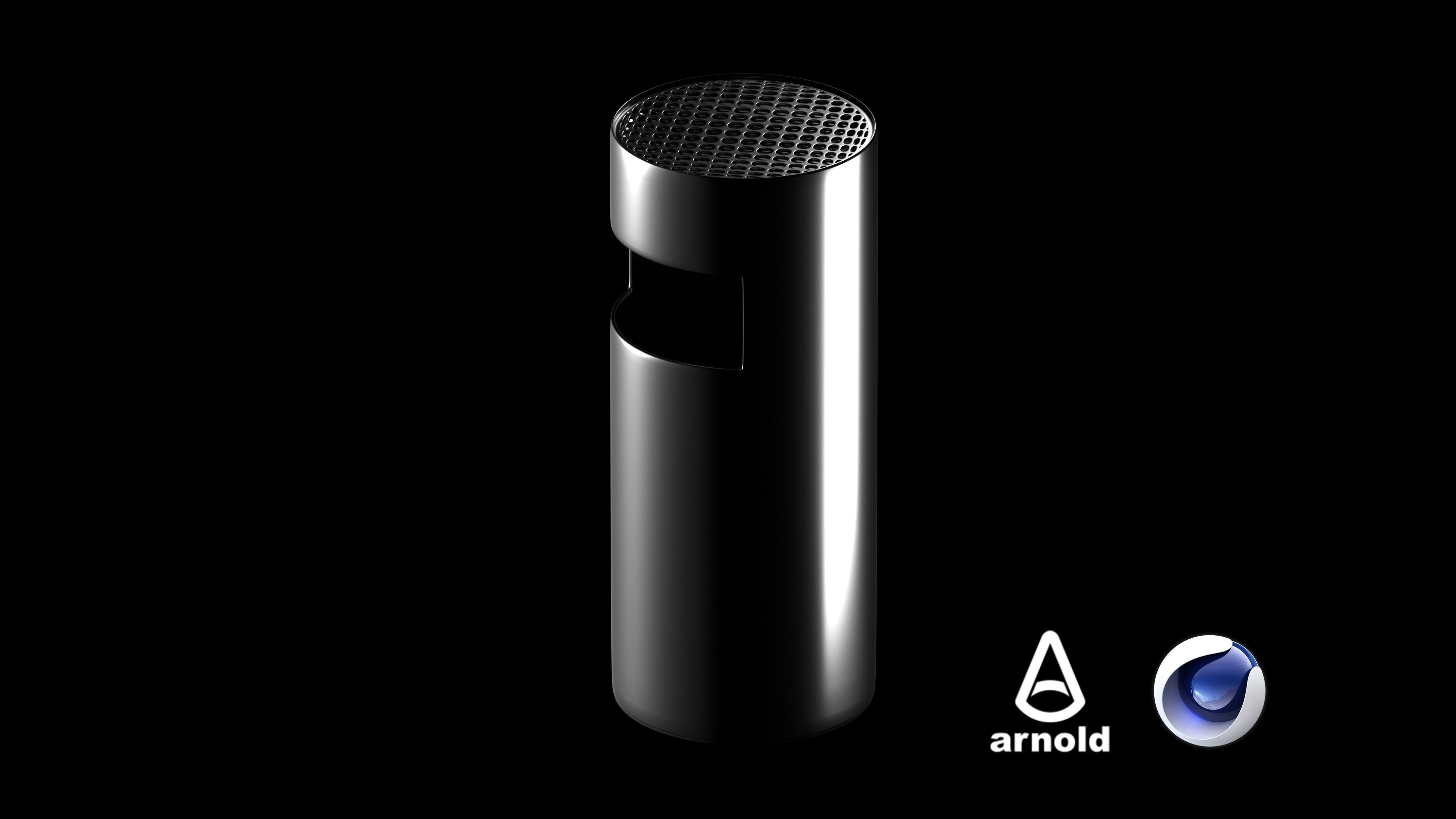 Trash can 3D model_12