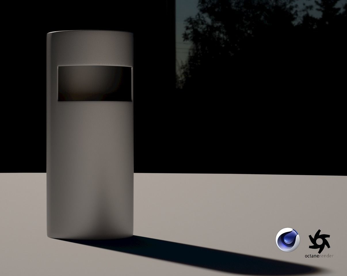 Trash can 3D model_30