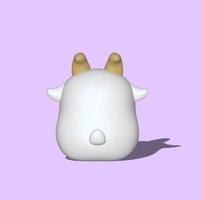 Zodiac Goat 3D print model_2