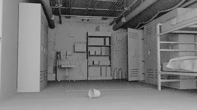 BUNKER  ALEX W  CONCEPT 3D model
