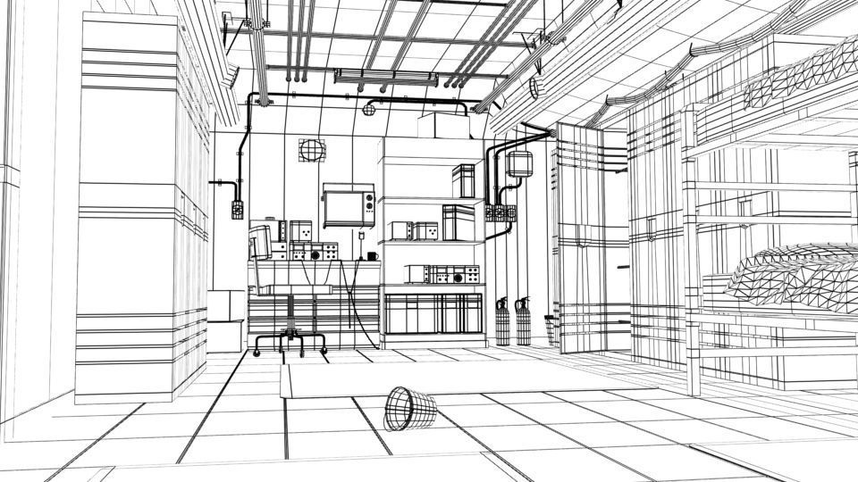 BUNKER  ALEX W  CONCEPT 3D model_2