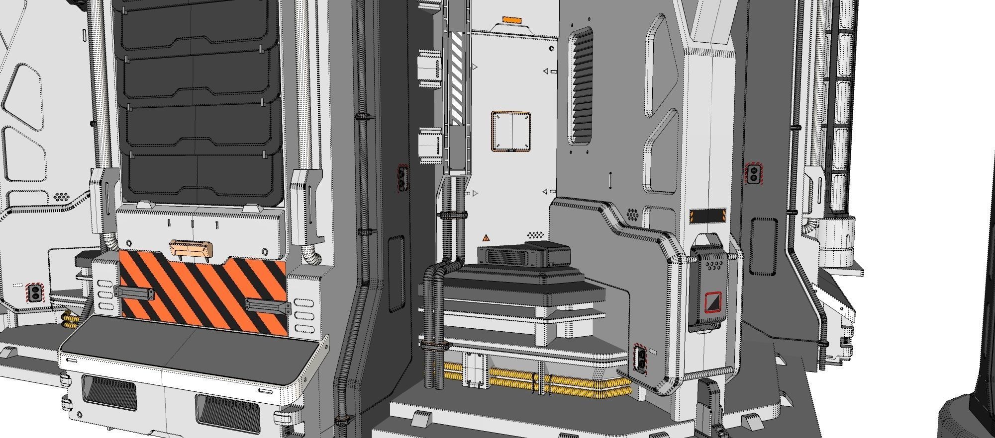 Sci Fi Modular Environment 12 3D model_20