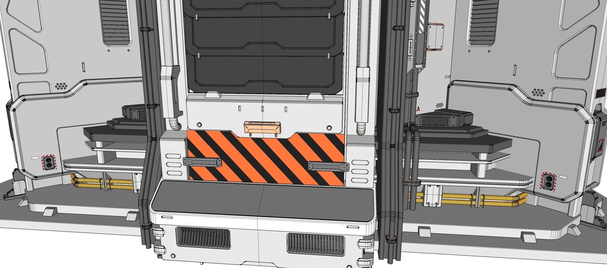 Sci Fi Modular Environment 12 3D model_21