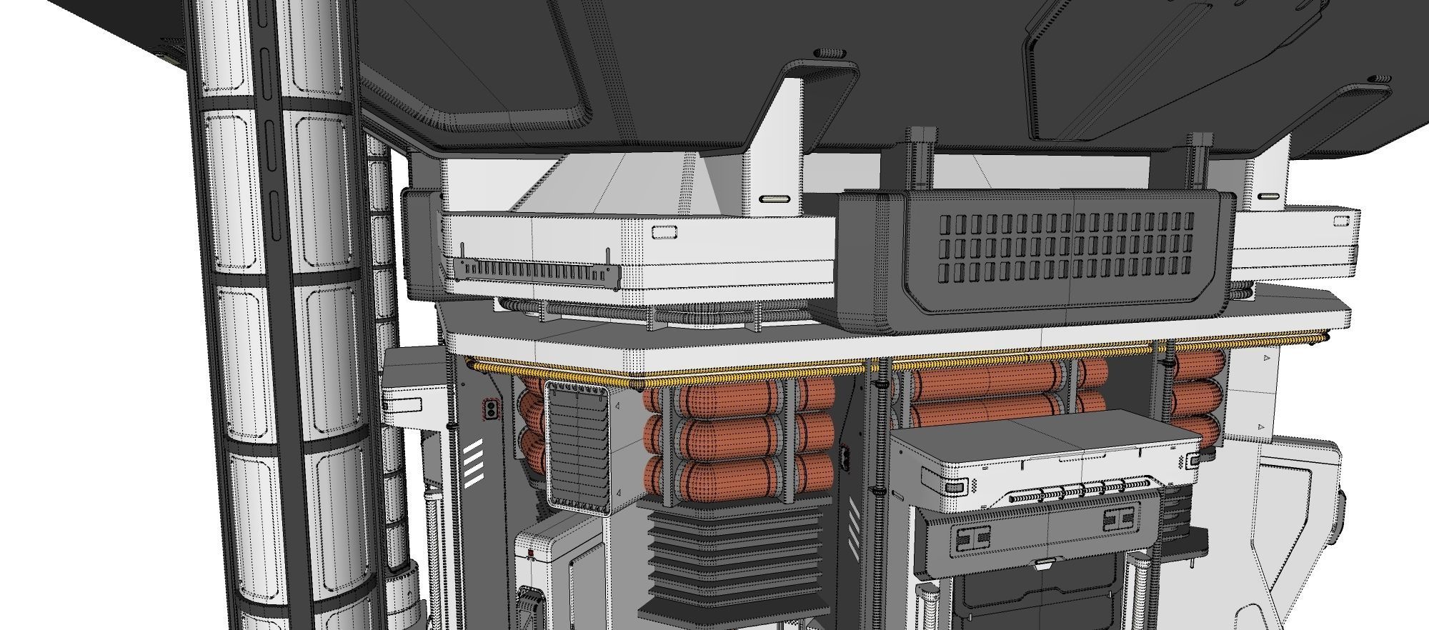 Sci Fi Modular Environment 12 3D model_27