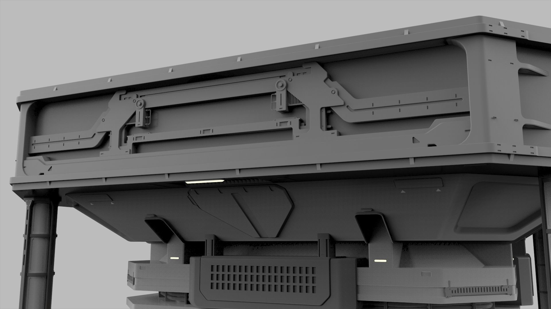 Sci Fi Modular Environment 12 3D model_13