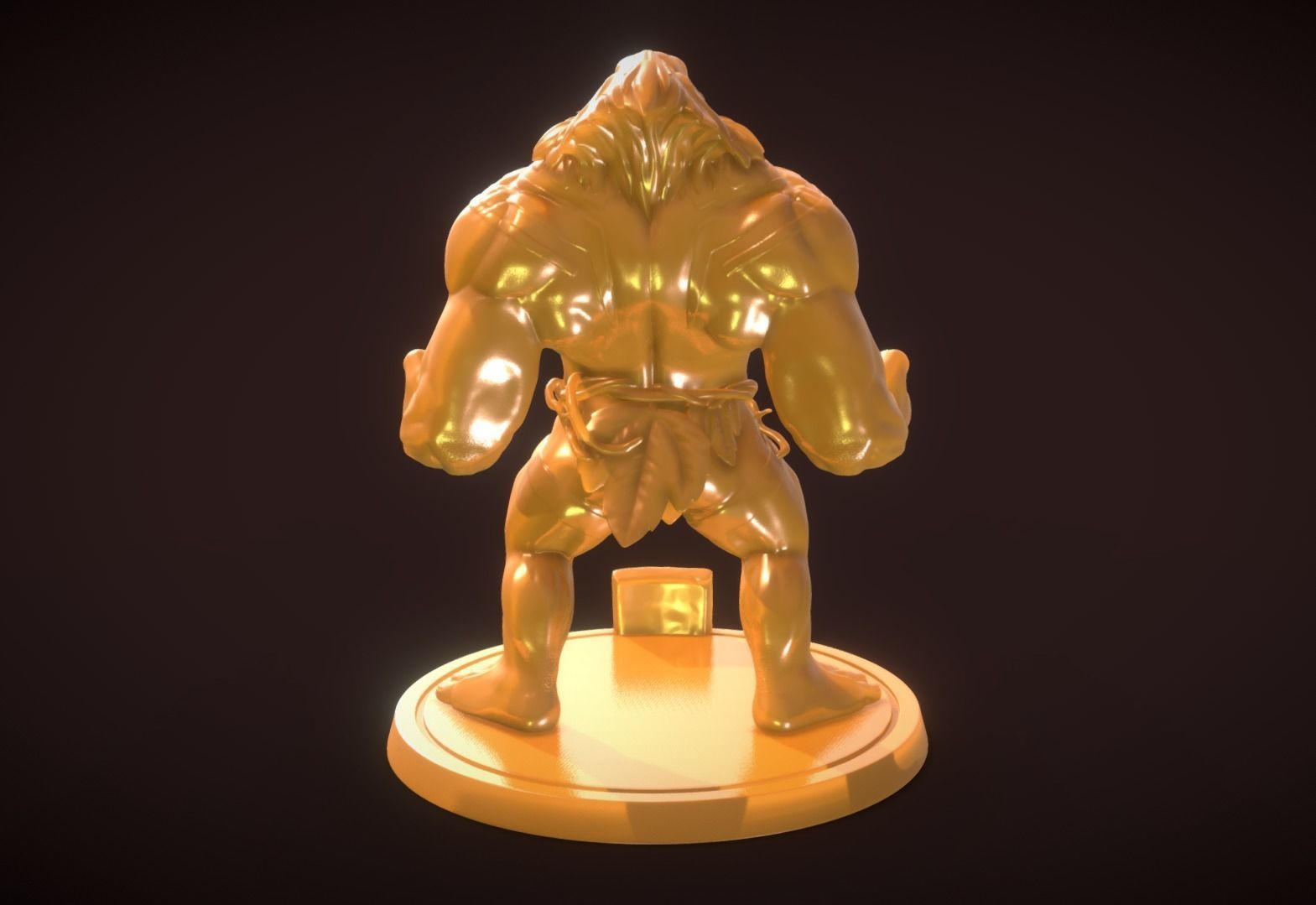 Axe Arcana Concept Sculpture Figure 3D print model_5
