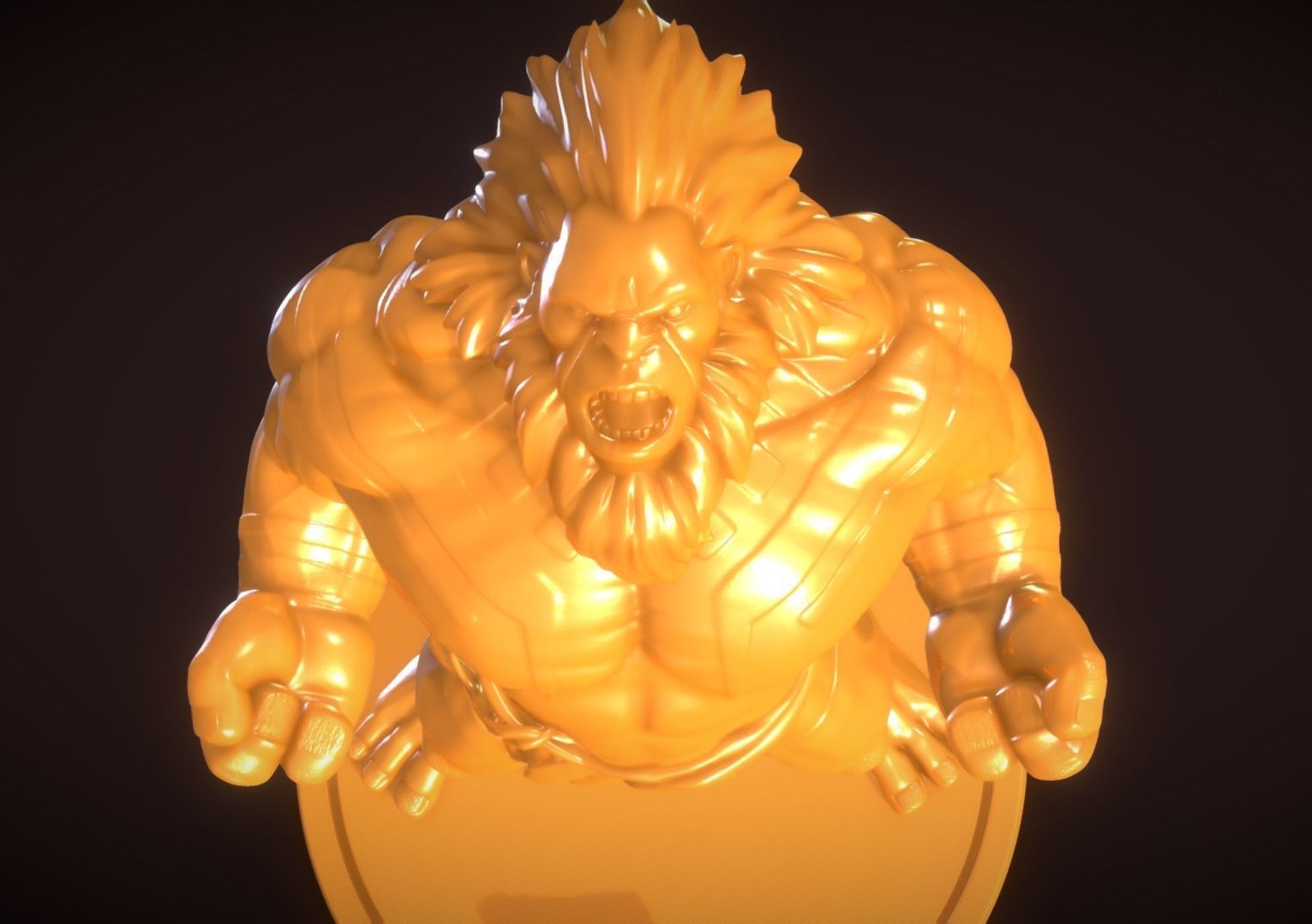 Axe Arcana Concept Sculpture Figure 3D print model_6