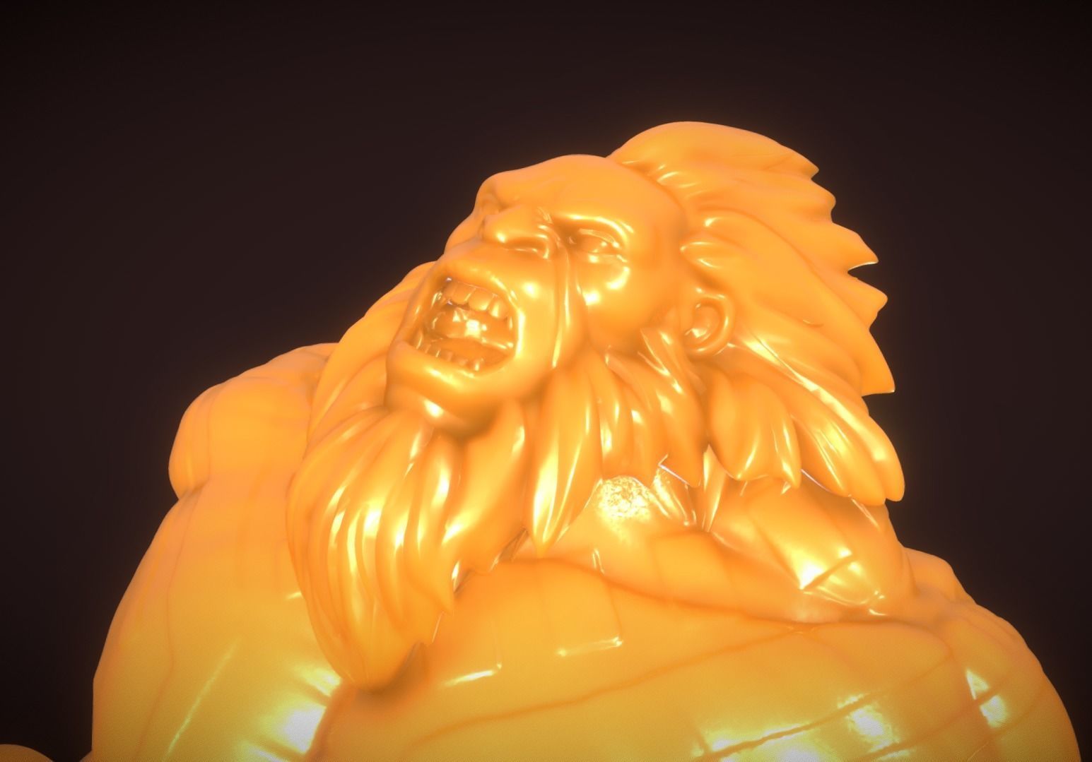 Axe Arcana Concept Sculpture Figure 3D print model_1