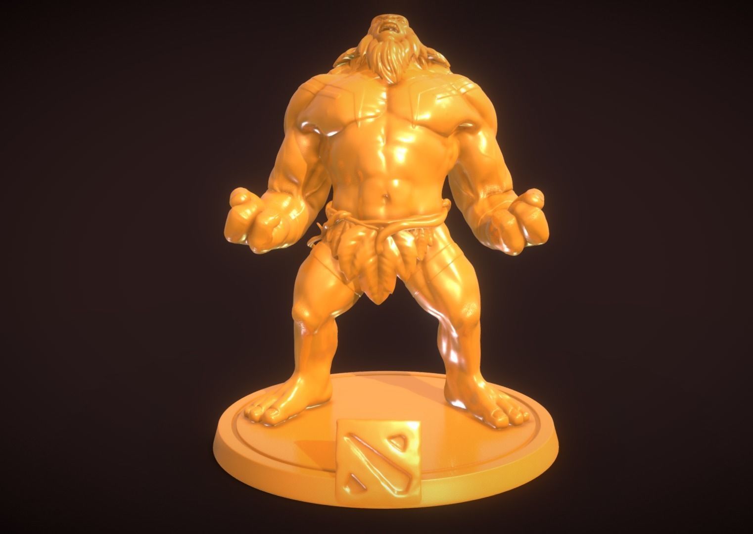 Axe Arcana Concept Sculpture Figure 3D print model_3