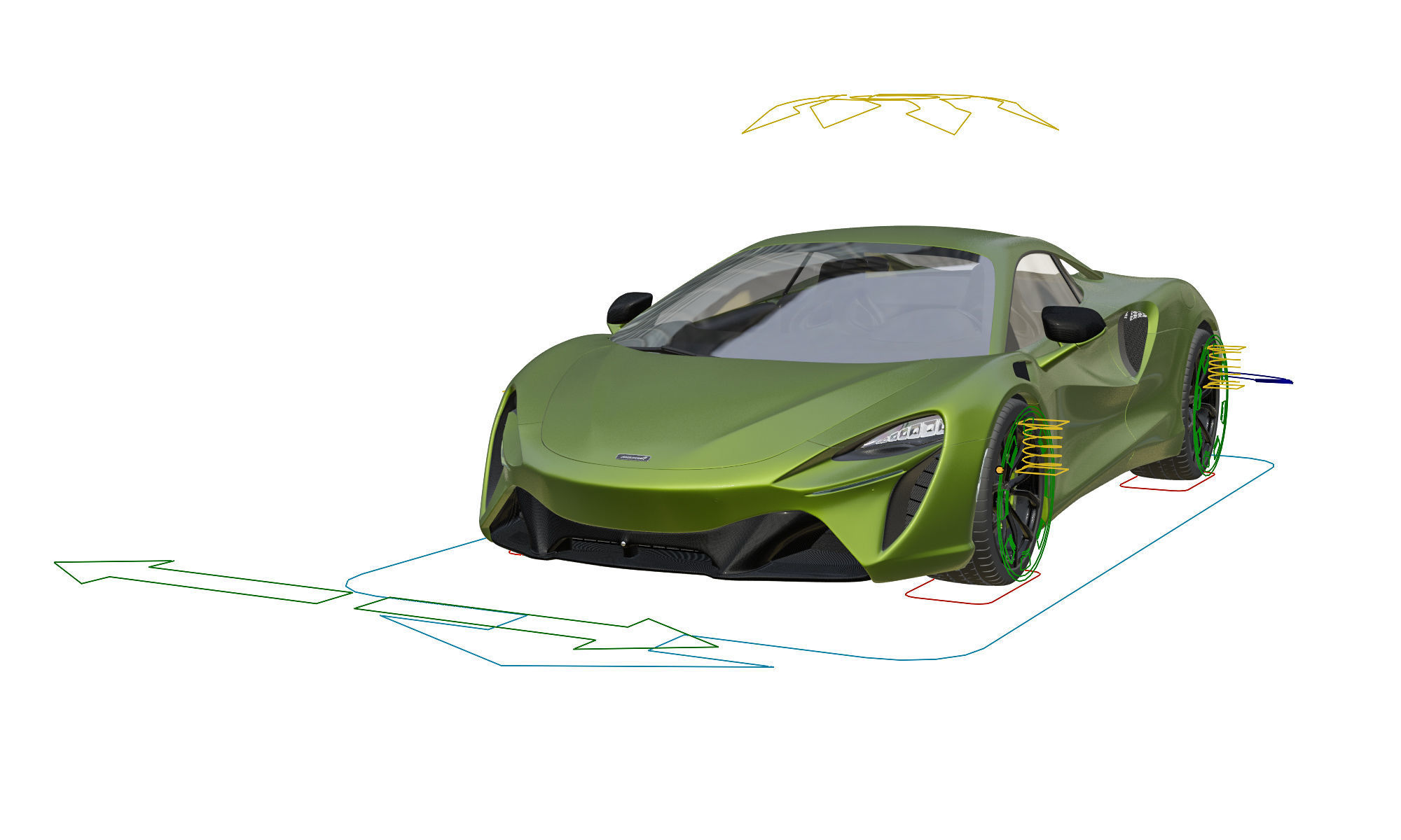 McLaren Artura 2021 3D Model 3D model_18