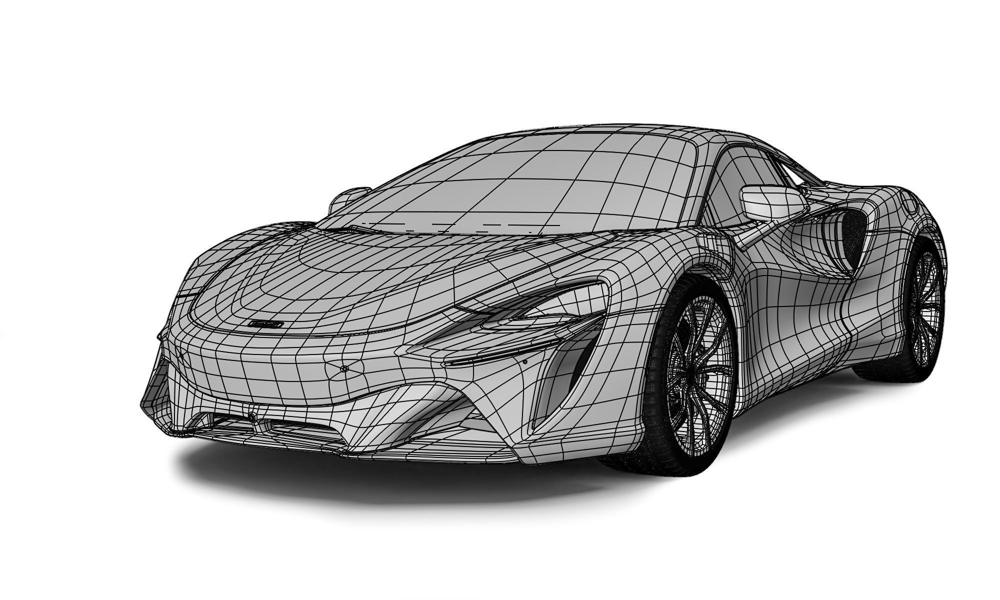 McLaren Artura 2021 3D Model 3D model_11