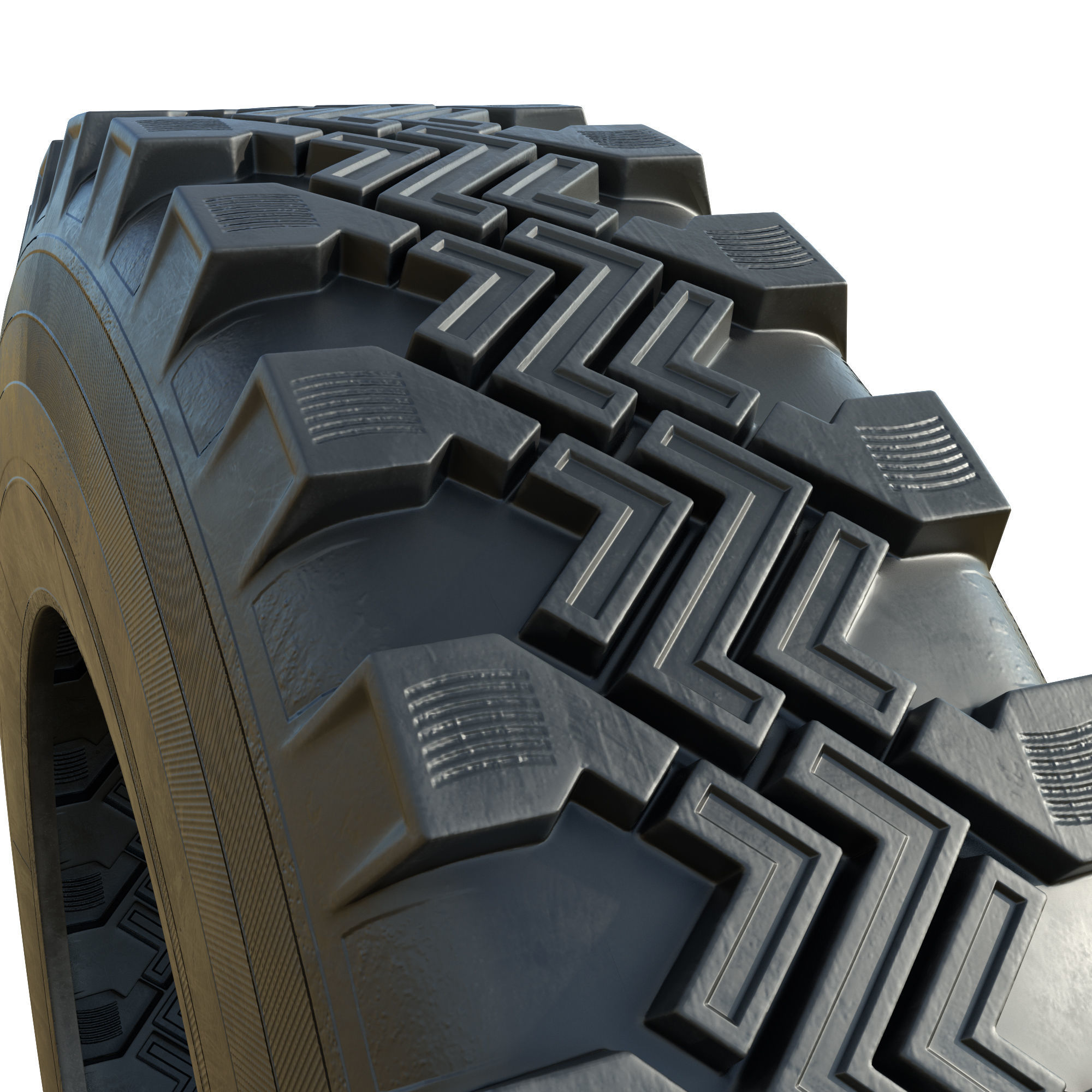 Tire  4x4 3D model_8