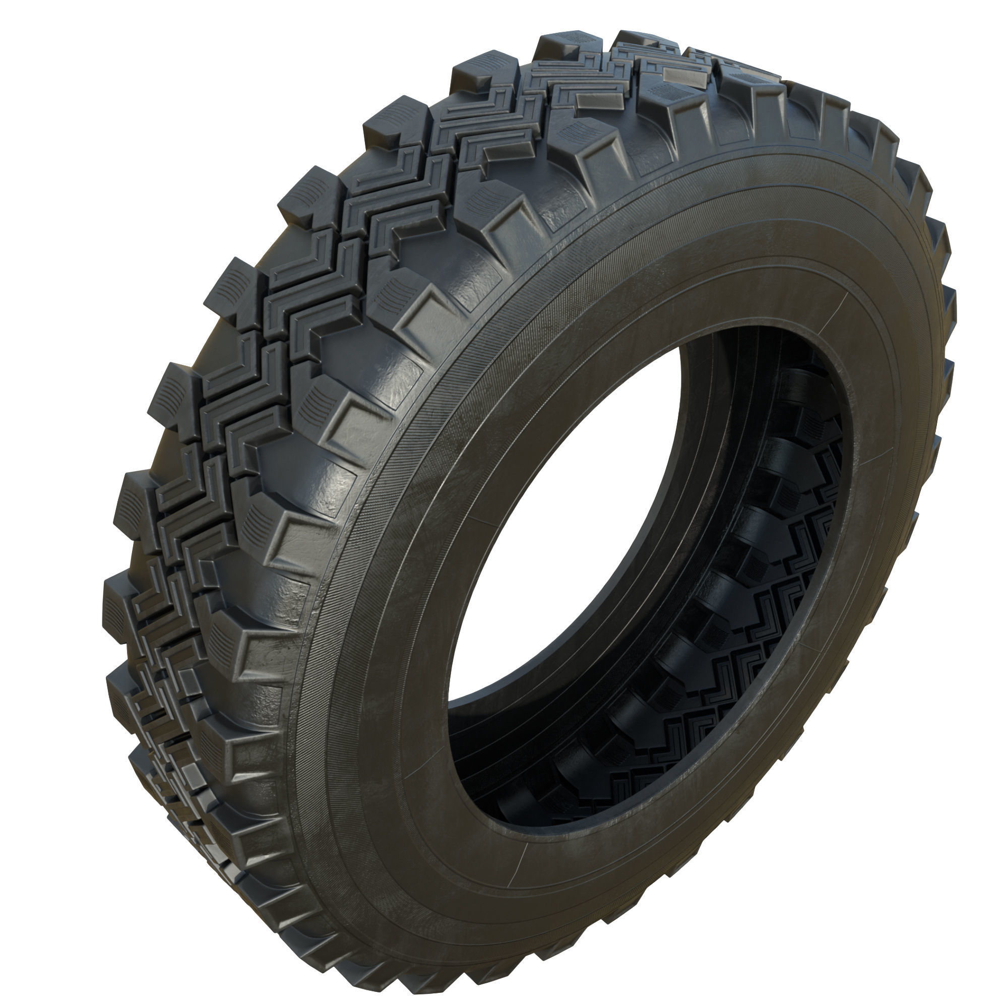 Tire  4x4 3D model_2