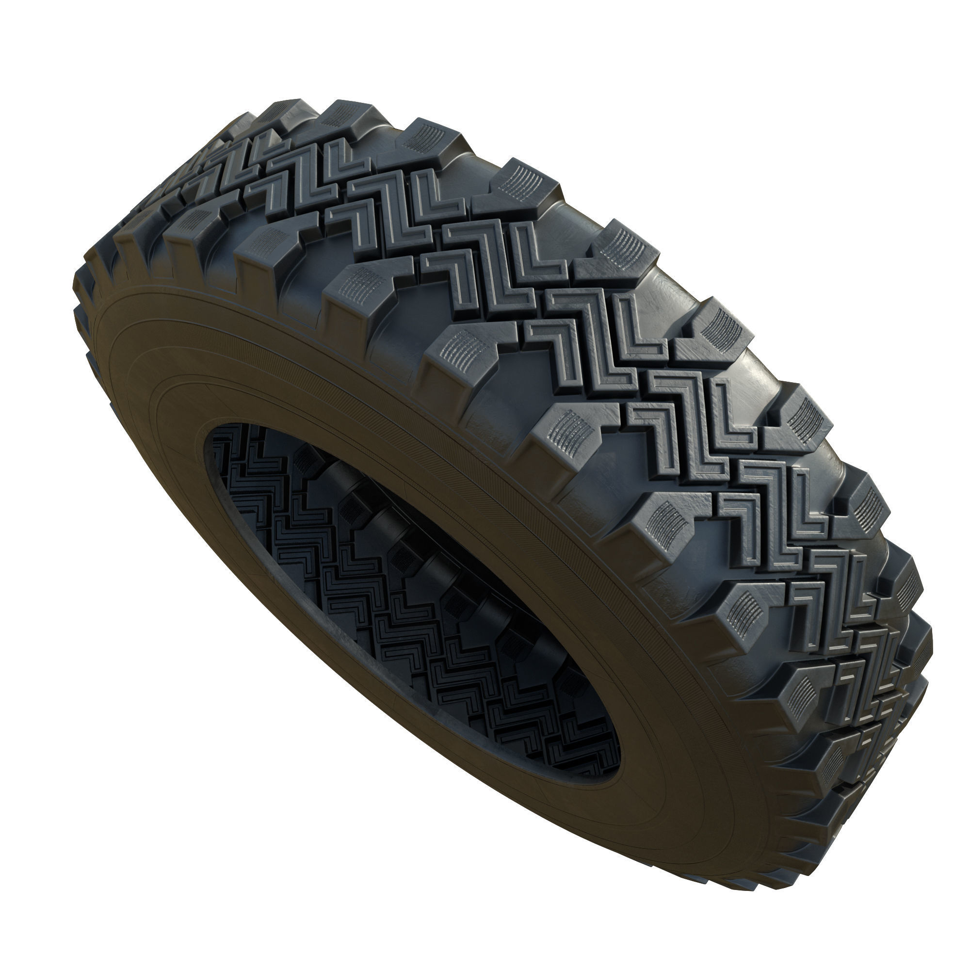 Tire  4x4 3D model_1
