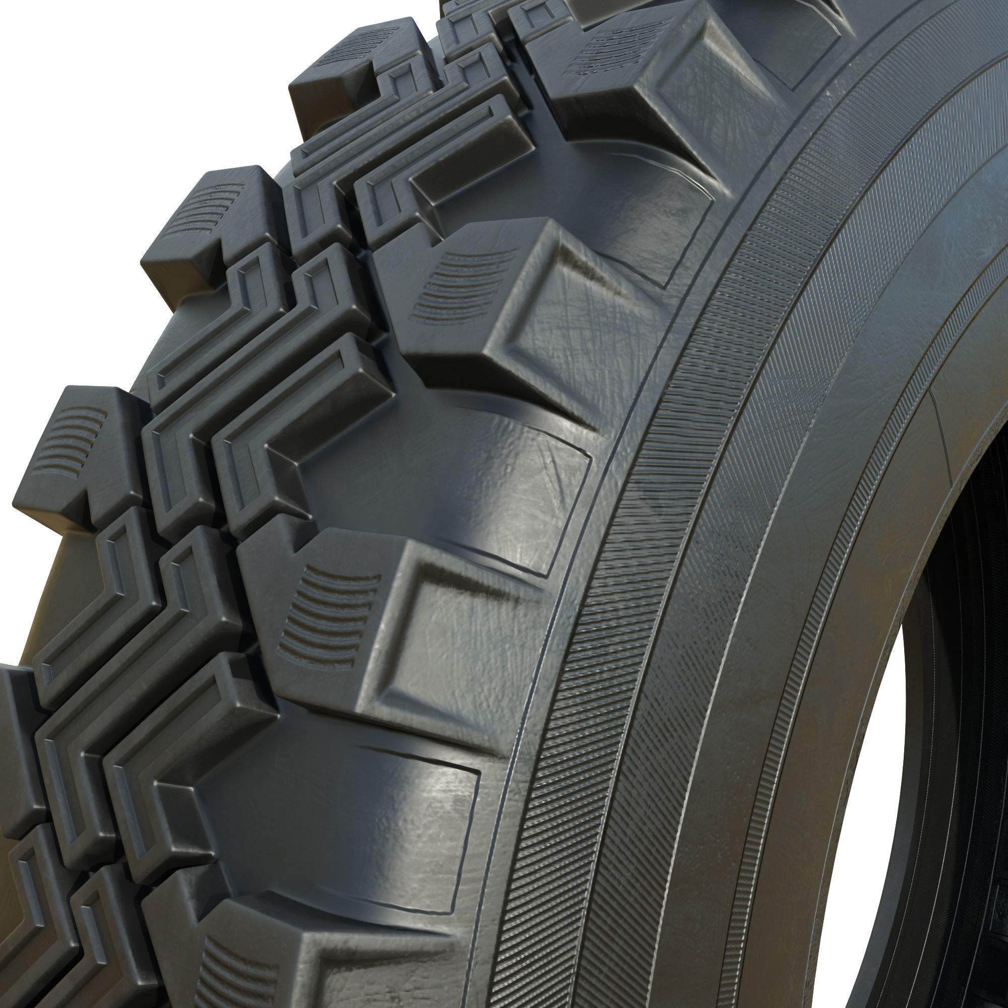Tire  4x4 3D model_7