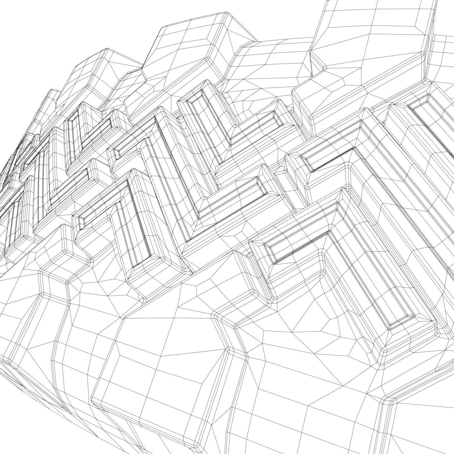 Tire  4x4 3D model_17