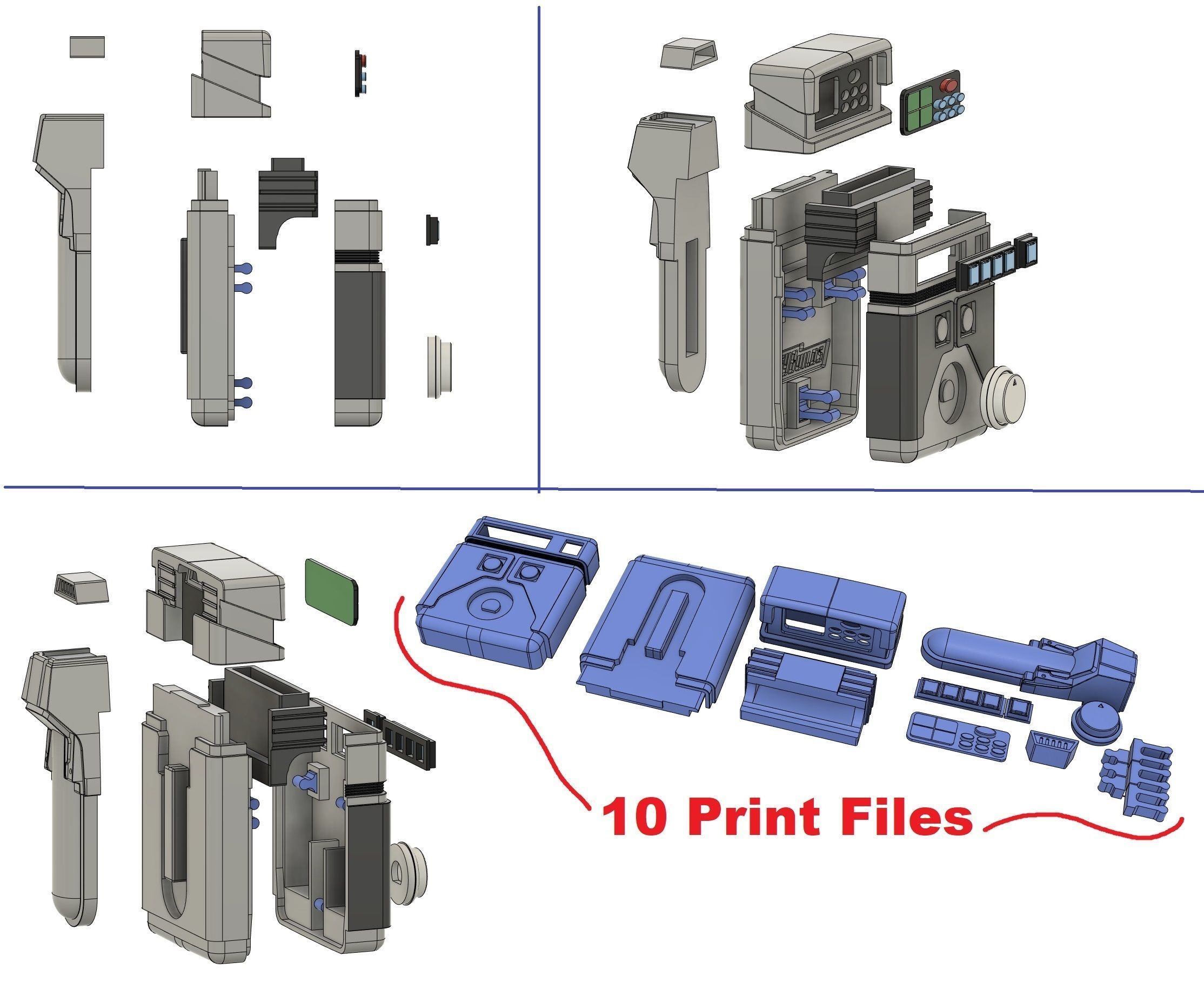 Tricorder from 90s TrekArt Files 3D print model_2