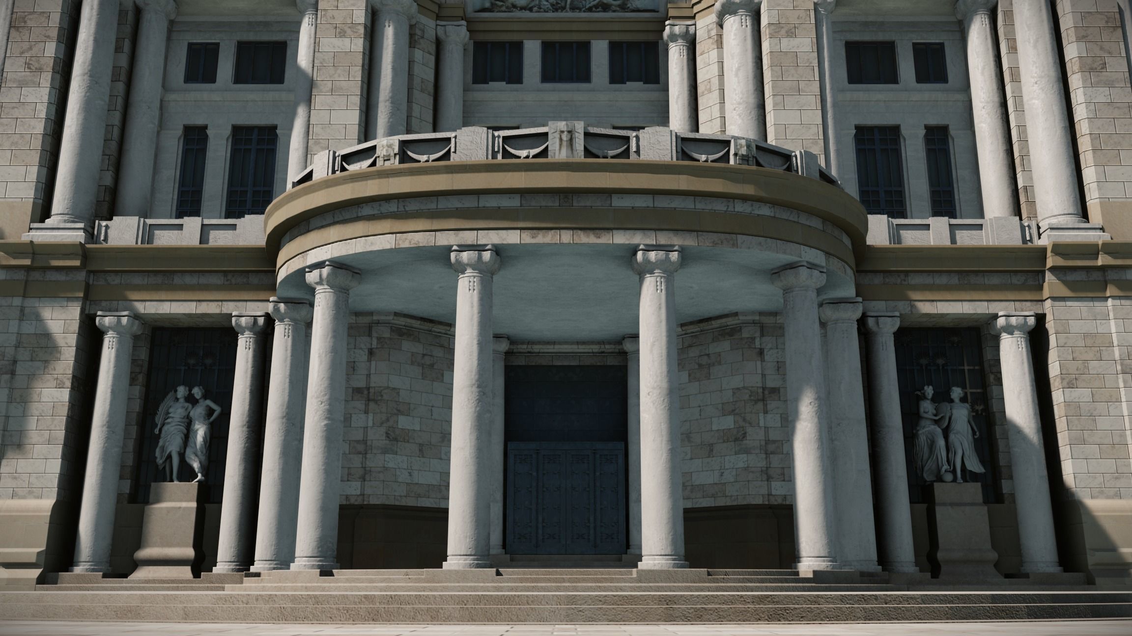 Palacio de Bellas Artes 3D model_15