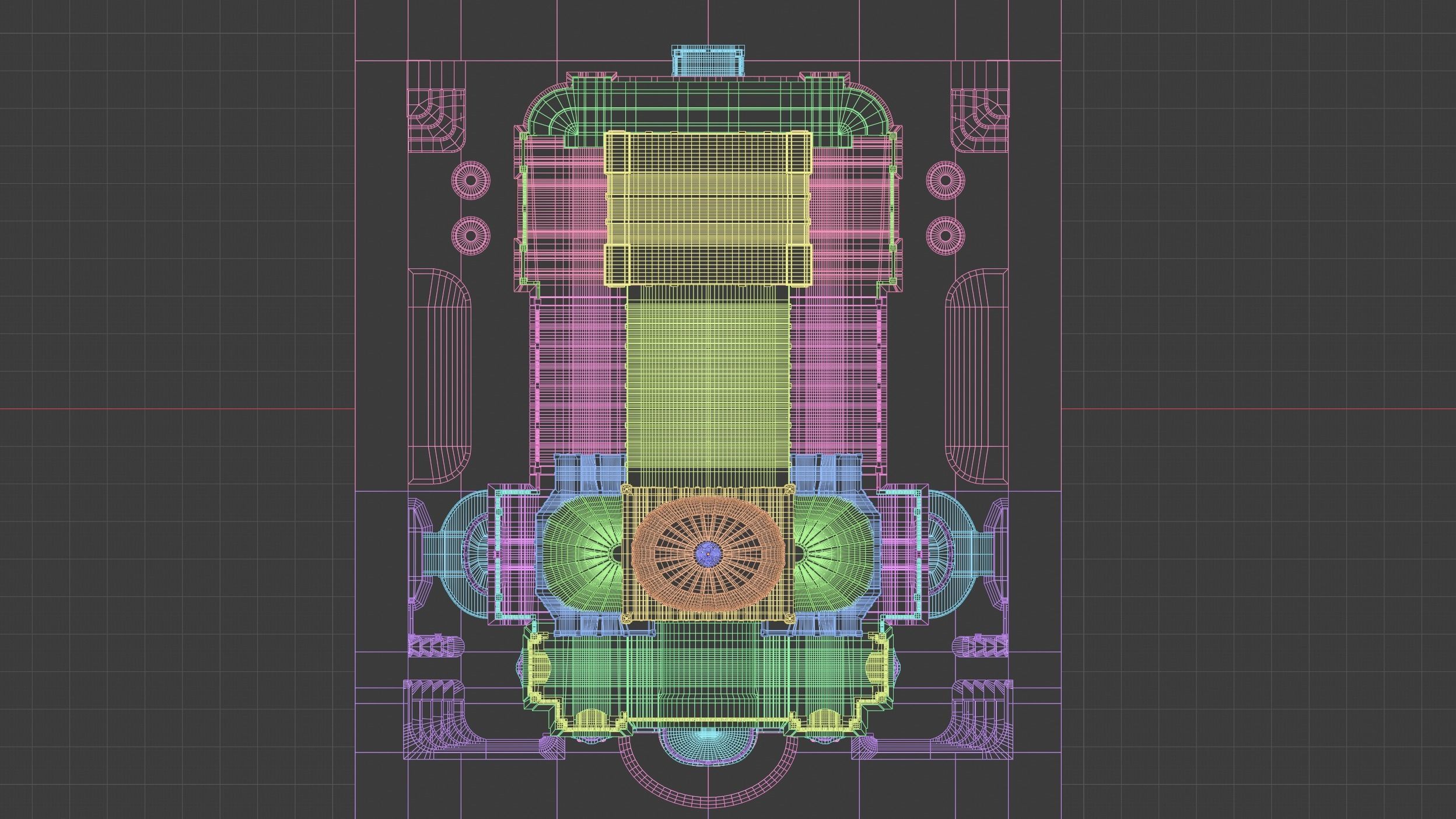 Palacio de Bellas Artes 3D model_23